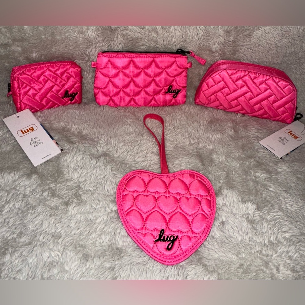 Lug Magenta Accessories 4 piece bundle